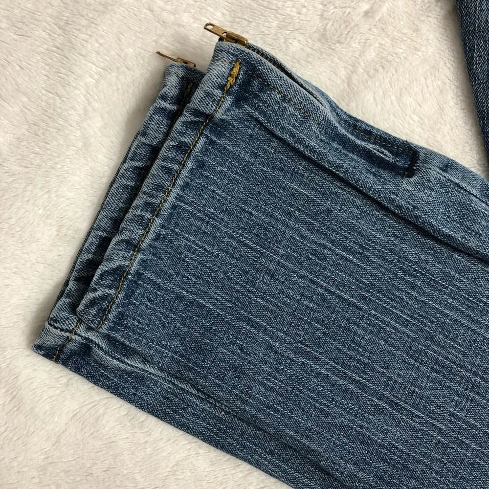 Vintage lei Jeans, “Skinny leg” with Ankle Zippers - Picture 11 of 16